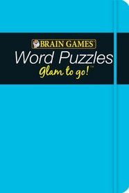 Brain Games Glam to Go! Word Puzzles (blue cover)