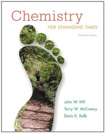 Chemistry for Changing Times Plus MasteringChemistry with eText -- Access Card Package (13th Edition)