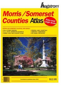 Hagstrom Morris, Somerset Counties Atlas: Large Scale Edition (Hagstrom Morris, Somerset Counties Atlas Large Scale Edition)