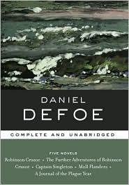 Daniel Defoe: Five Novels (Library of Essential Writers Series)