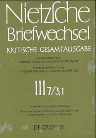 Nietzsche Briefweschsel: Kritische Gesamtausgabe (German Edition)