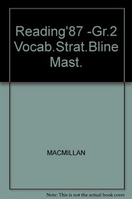 Reading'87 -Gr.2 Vocab.Strat.Bline Mast.