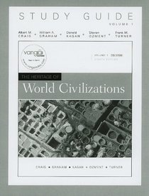 History Notes with Map Workbook for The Heritage of World Civilizations Volume 1 (v. 1)