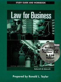 Law for Business: Study Guide and Workbook
