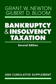 Bankruptcy and Insolvency Taxation, 2000 Cumulative Supplement, 2nd Edition