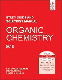 Organic Chemistry (Study Guide and Solutions Manual, 7th Edition)