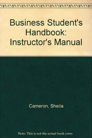 Business Student's Handbook: Instructor's Manual