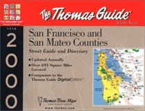 Thomas Guide 2000 San Franciso and San Mateo Counties: Street Guide and Directory