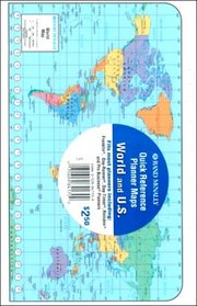 Rand McNally World and U.S. Quick Reference Planner Maps