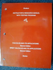 Brief Calculus with applications Test item file 4th edition