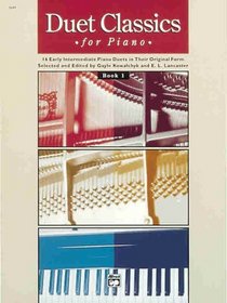 Duet Classics for Piano, Bk 1 (Alfred Masterwork Edition)