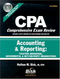 CPA Comprehensive Exam Review 2002-2003: Accounting  Reporting: Taxation, Managerial, Governmental  Not-for-Profit Organizations (31st Edition)