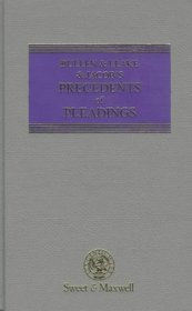 Bullen and Leake and Jacob's Precedents of Pleadings