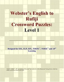 Webster's English to Rufiji Crossword Puzzles: Level 1