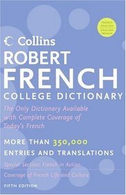 Collins Robert French College Dictionary, 5e