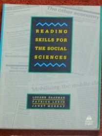 Reading Skills for the Social Sciences
