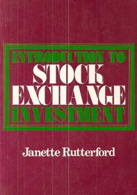 Introduction to Stock Exchange Investment