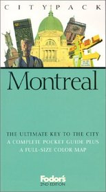 Fodor's Citypack Montreal, 2nd Edition (Citypacks)