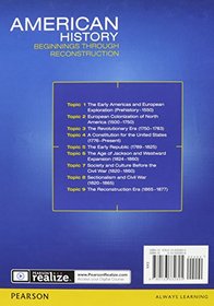 MIDDLE GRADES AMERICAN HISTORY 2016 BEGINNINGS THROUGH RECONSTRUCTION   STUDENT EDITION GRADE 8