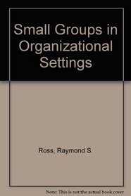 Small Groups in Organizational Settings