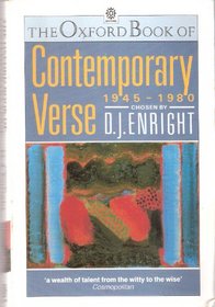 The Oxford Book of Contemporary Verse, 1945-1980
