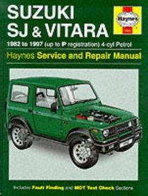 Suzuki SJ410/SJ413 (82-97) and Vitara Service and Repair Manual (Haynes Service and Repair Manuals)
