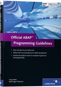 Official ABAP Programming Guidelines