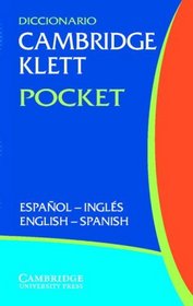 Diccionario Cambridge Klett Pocket Espaol-Ingls/English-Spanish Flexicover