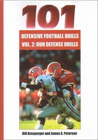 101 Defensive Football Drills: Run Defense Drills (101 Defensive Football Drills (Sagamore Publishing))