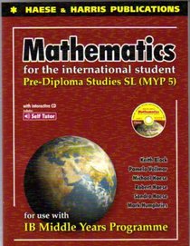 Mathematics for International Student Pre Diploma Studies MYP5