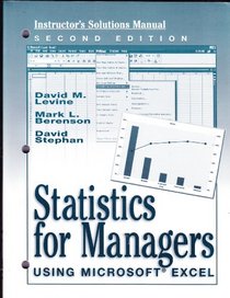 Sm Stats Mgrs Using MS Excel Disk I/S/M