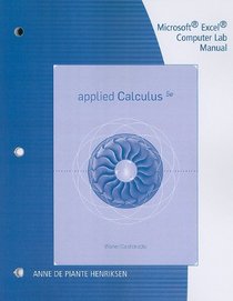 Microsoft  Excel  Computer Lab Manual for Waner/Costenoble's Applied Calculus, 5th
