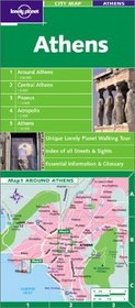 Lonely Planet Athens: City Map (City Maps)