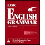 Basic English Grammar, 3rd International Edition (Book only)