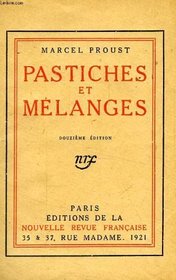 Pastiches et melanges.