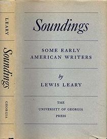 Sounding: Some Early American Writers