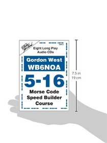Morse Code Speed Builder Course for 5-16 WPM