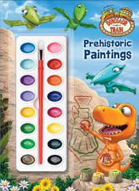 Prehistoric Paintings (Dinosaur Train) (Deluxe Paint Box Book)