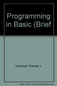 Programming in BASIC (Shelly and Cashman series)