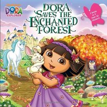 Dora Saves the Enchanted Forest/Dora Saves Crystal Kingdom (Dora the Explorer) (Deluxe Pictureback)
