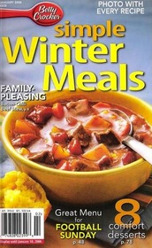 Betty Crocker Simple Winter Meals