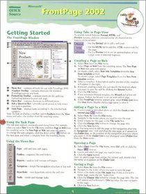 Microsoft FrontPage 2002 Quick Source Guide