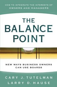 The Balance Point: New Ways Business Owners Can Use Boards