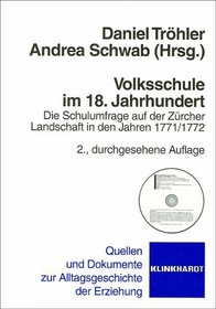 Volksschule im 18. Jahrhundert mit CD-ROM