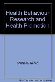 Health Behaviour Research and Health Promotion