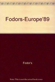Fodors - Europe '89