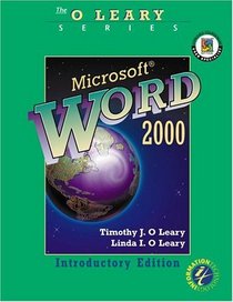 O'Leary Series: Microsoft Word 2000 Introductory Edition