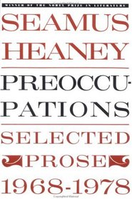 Preoccupations : Selected Prose, 1968-1978