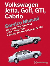 Volkswagen Jetta, Golf, GTI: 1993, 1994, 1995, 1996, 1997, 1998, 1999 Cabrio: 1995, 1996, 1997, 1998, 1999, 2000, 2001, 2002 (A3 Platform) Service Manual