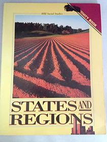 States and Regions HBJ Social Studies Activity Book